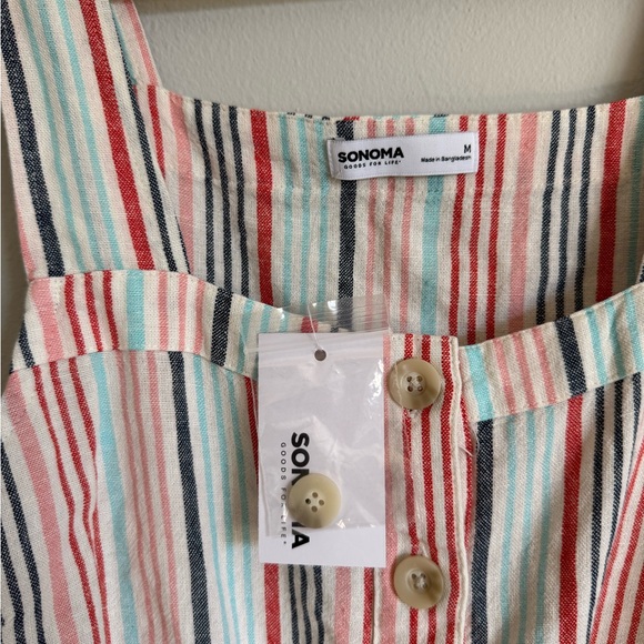 NWT Sonoma Linen Blend Tank - Picture 3 of 6